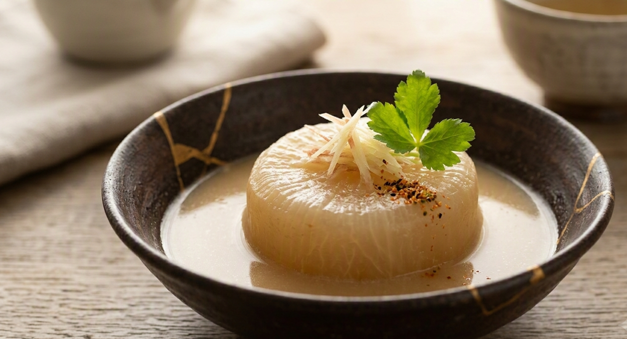 寒大根の白味噌仕立て