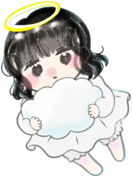 雲を持った天使ちゃん