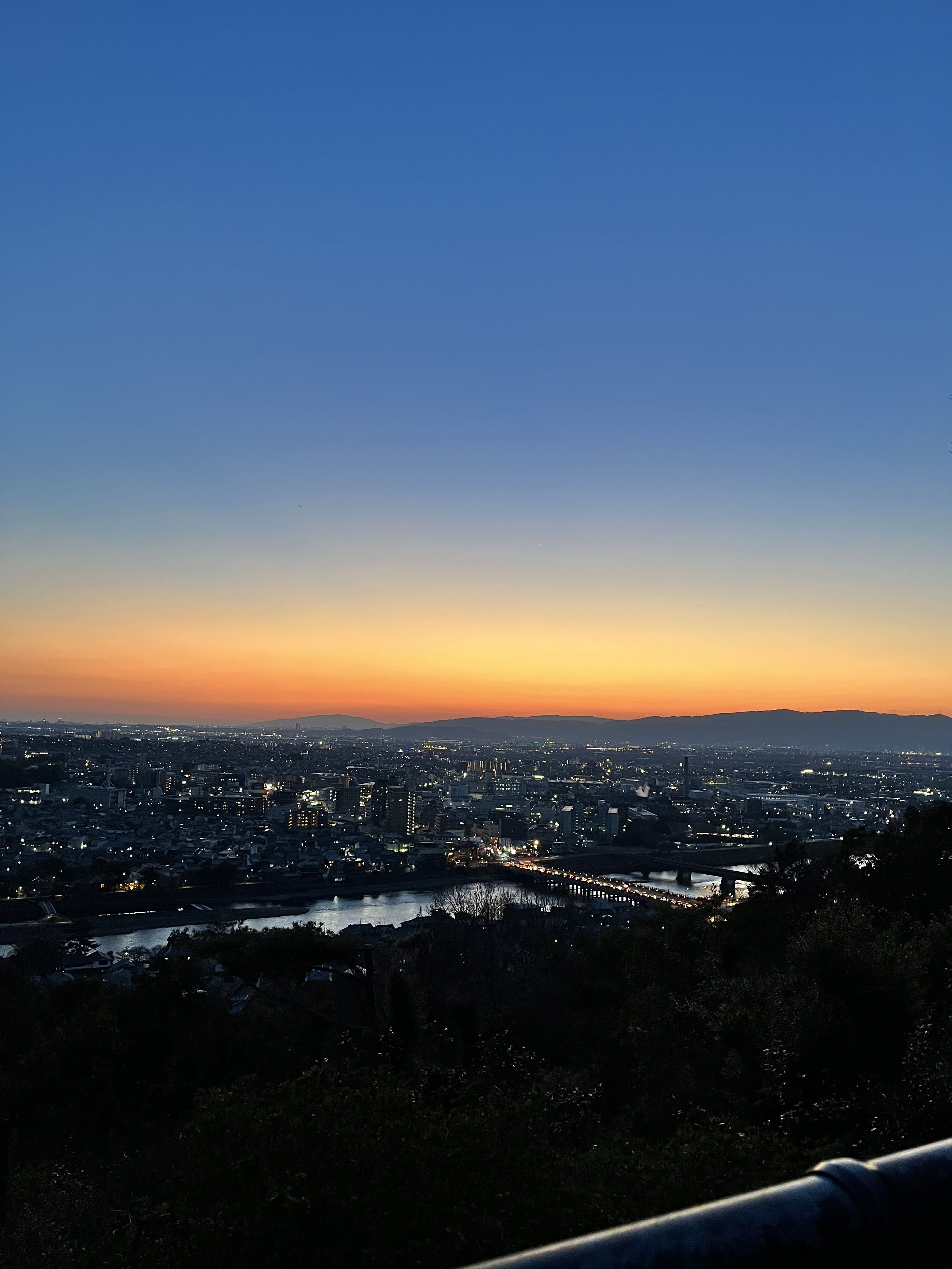 大吉山夕焼け